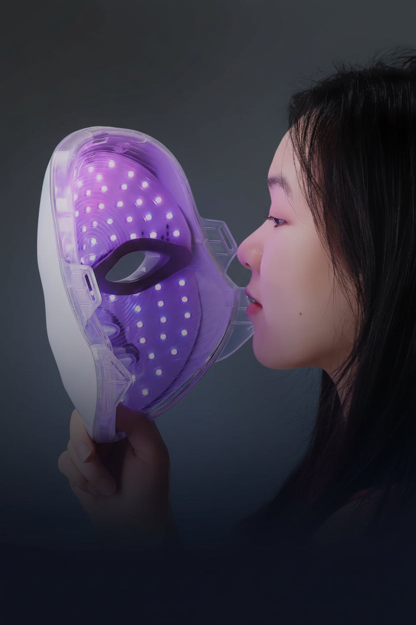 Masque LED Anti-Âge Prestige - L’Excellence du Soin Haute Technologie